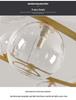 Nordic Starry Sky Modern Chandelier: Magic Bean Bubble Light for Living Room and Bedroom