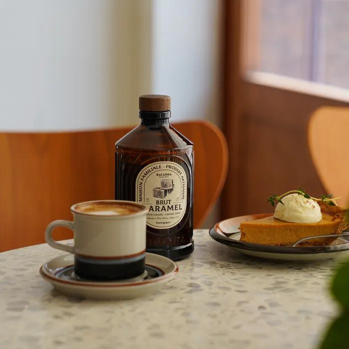 Organic Caramel Syrup 400ml_French Natural Syrup