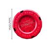 1Pc Car Moto Engine Start Stop Button Cover Blade-type Rotatable Protection Caps For IgnitionSwitch Interior Decoration Sticker