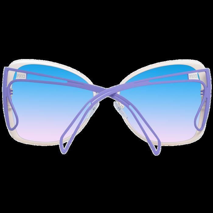 Lunettes de soleil - Emilio Pucci - EP0168 - Crème - Multicolore - Protection 100% UVA/UVB