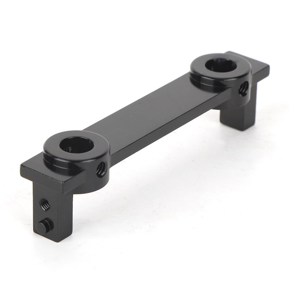 Front Rear Bumper Mount Anti Collision Plate Fixed Fits for RGT 1 10 Rock Cruiser EX86100 RC Buggy Truck(Black R86019BL