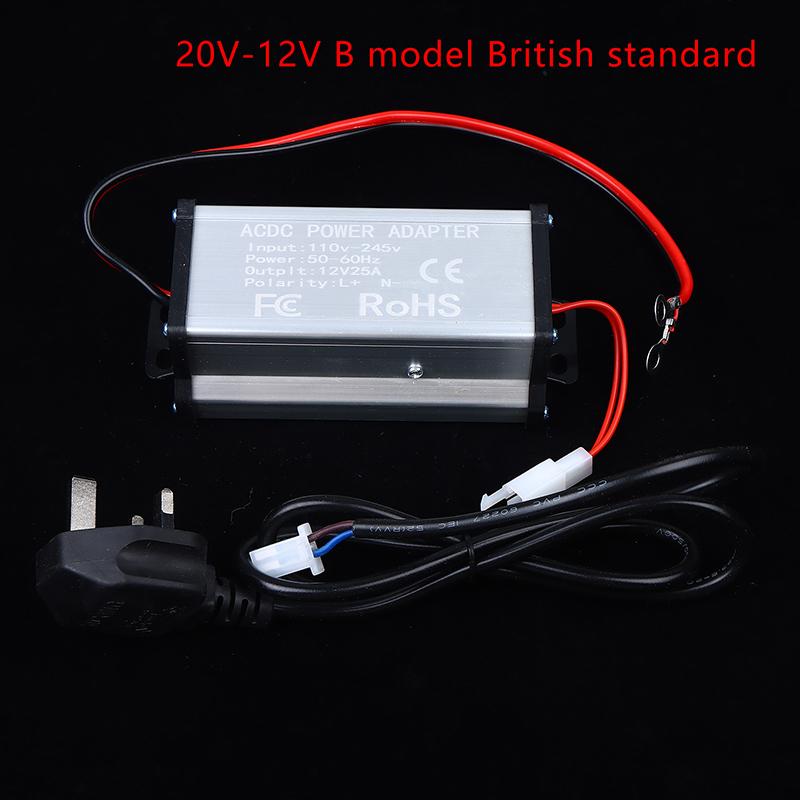 

Eu/Uk/Us Plug Power Converter 230V To 12V Adapter For Diesel Air Heater For 5Kw 8Kw Suitable For Household Electrical Outlets A1