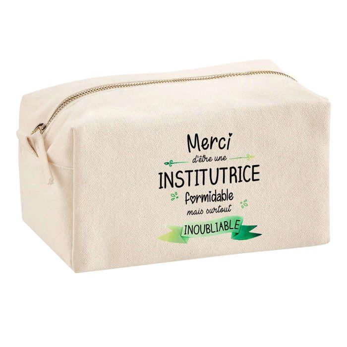 Multifunction Pouch Thank You Unforgettable Teacher Woman Gift Colleague Thanks Idea | School Pouch Office Supplies
