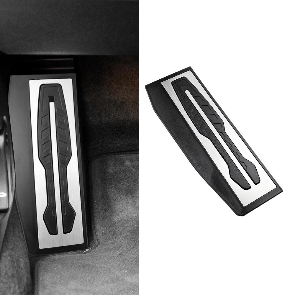 Car Foot Rest Pedal Cover for BMW 3 Series F30 20012 - 2016 2017 2018 LHD Dead Pedal Stainless Steel Pad Protector Acccessories