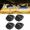 4x RV Trailer Jack Pads Universal Heavy Duty Leveller Wheel Foot Leg Support