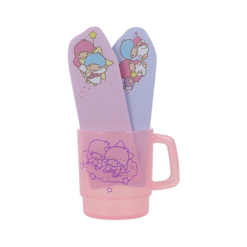

Блок липких заметок Sanrio Little Twin Stars в стакане ( розовый ) Япония НОВЫЕ Персонажи Sanrio