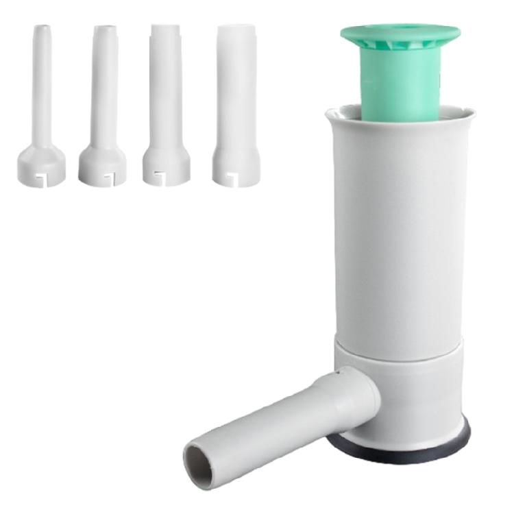 Delicate Stainless Steel Meat Stuffer Multifunctional Horizontal Sausage Stuffer Kitchen Meat Filler for Handmade Use