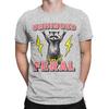 Unhinged And Feral Racoon Graphic 100 Cotton Tshirt Unhinged And Feral Tees Tops For Unisex