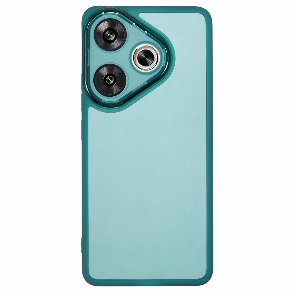 DKSM Series For Xiaomi Poco F6 5G/Redmi Turbo 3 5G Case Electroplated Camera Frame TPU Phone Cover