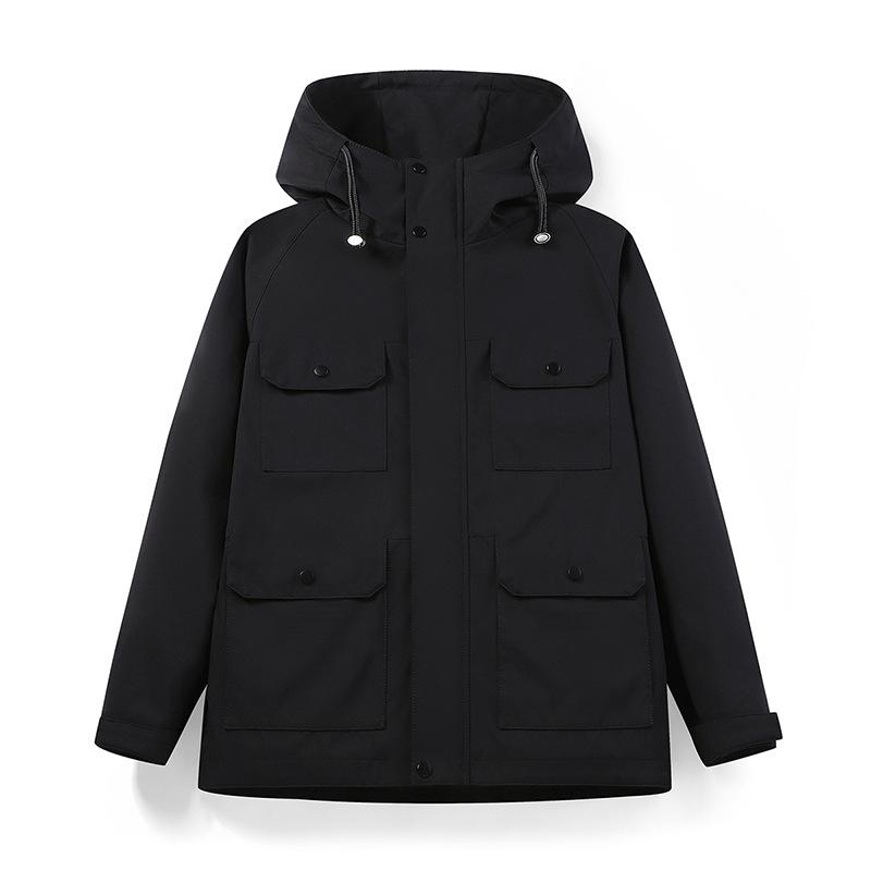 

Осенне-зимняя спортивная мужская куртка для отдыха на открытом воздухе в американском стиле, мужская свободная рабочая куртка с капюшоном 3XL