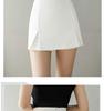 High Waist Elastic Slit Skort - Slimming & Sexy A-Line Shorts for Women 2024