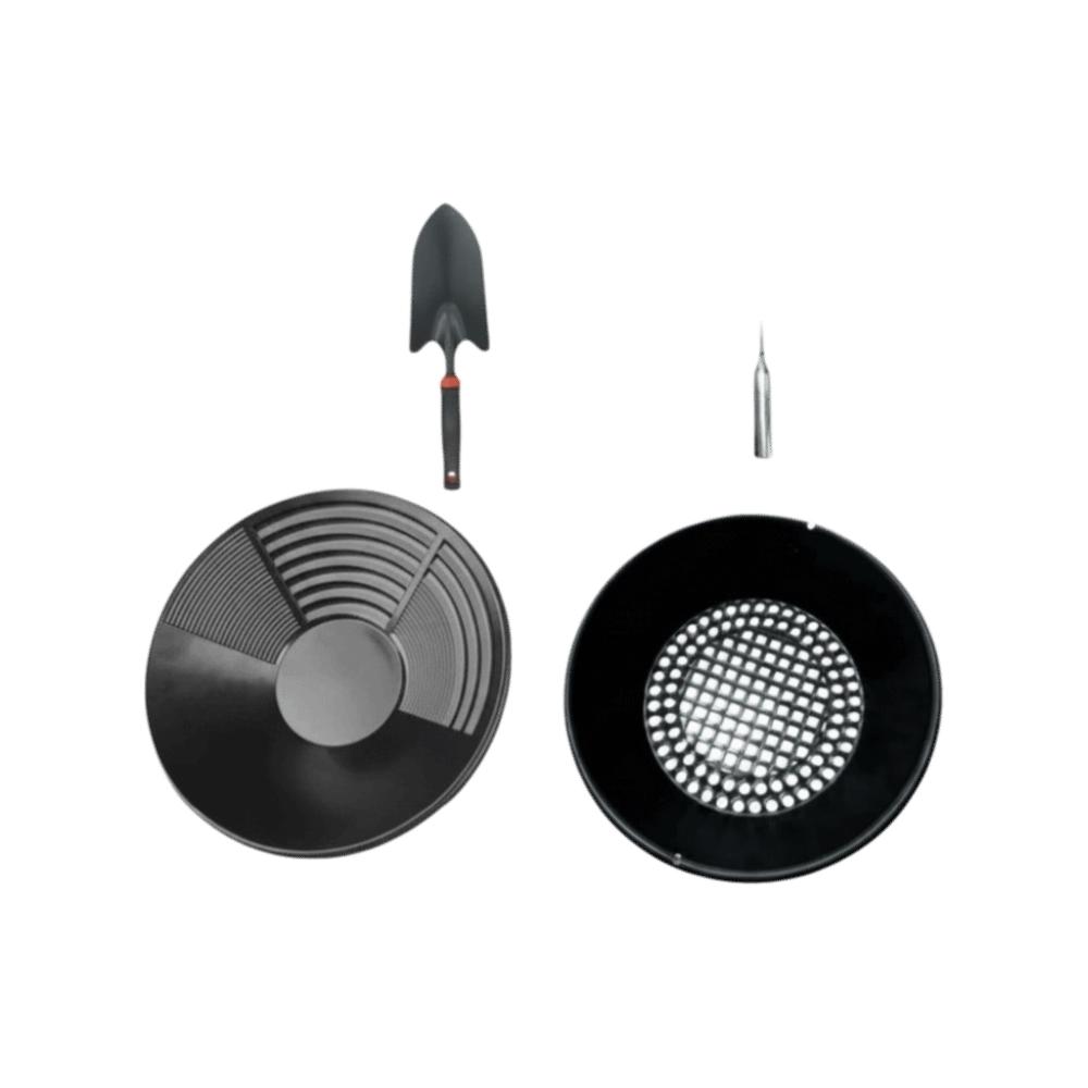 

Lightweight Gold Panning Equipment Plastic Gold Panning Kit Washing Gold Panning Machine Dredging чёрный