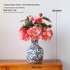 Chinese Blue and White Porcelain Ceramic Vase for Home Decor