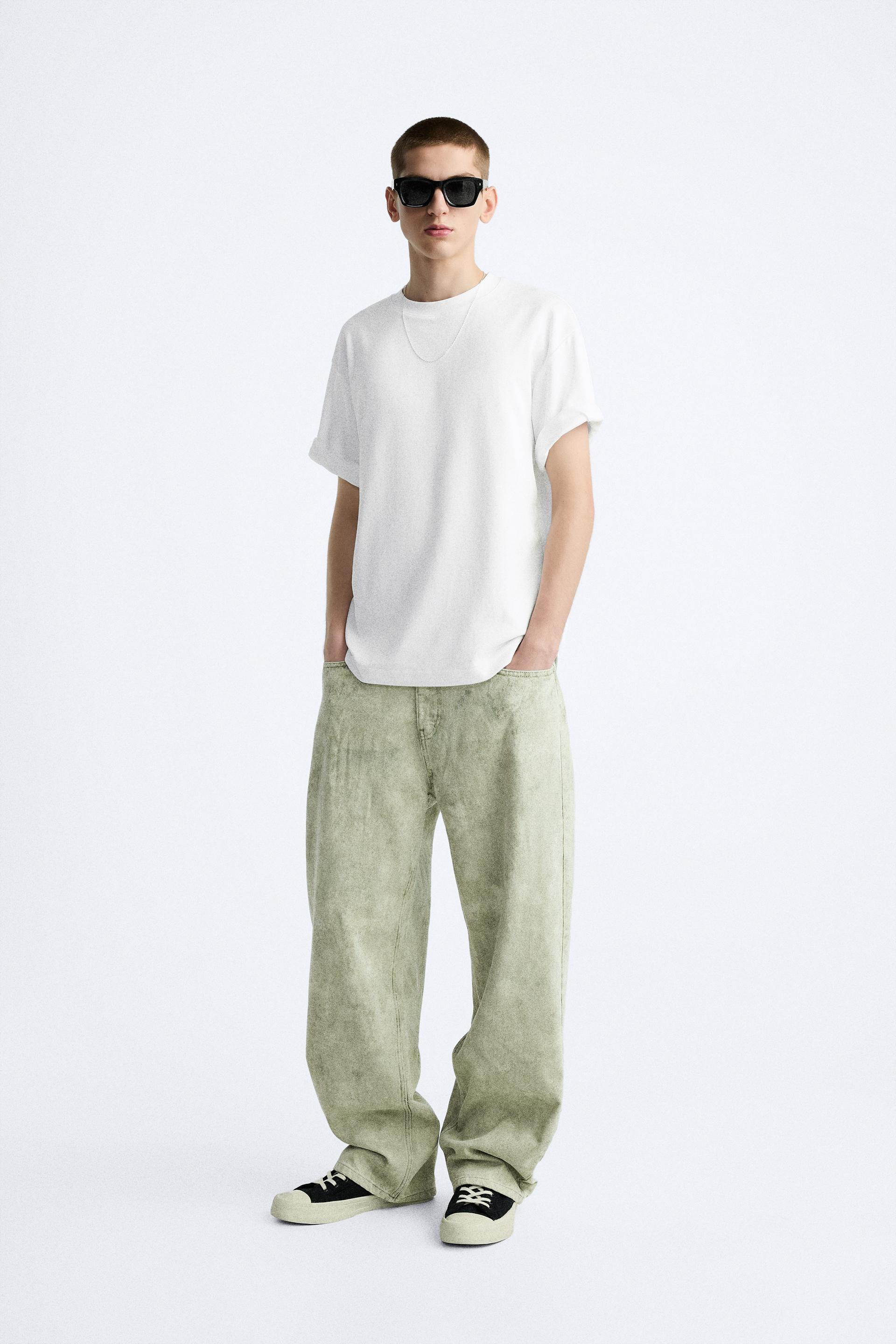 

ДЖИНСЫ С АБСТРАКТНЫМ ПРИНТОМ