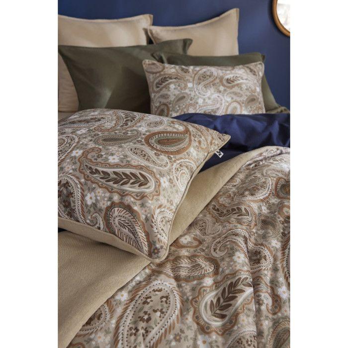 Coussin déhoussable 40 x 60 cm "Valentine" Velours imprimé l'Effet Papillon