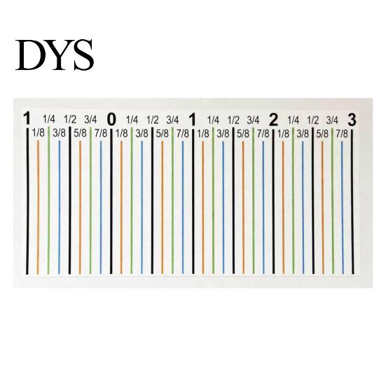 Adhesive Seam Guide Tape Allowance Sticker for Sewing Machine, DIY Tool with Scale Marks, Positioning Decal Accurate Stitching Machine