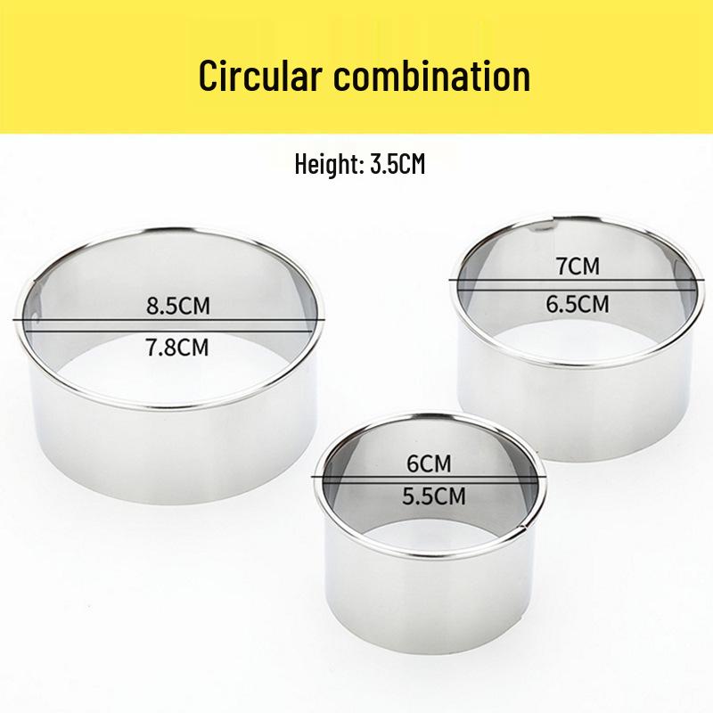 Stainless Steel Dumpling Maker Set: 3-Piece Mold, Press, and Cutter