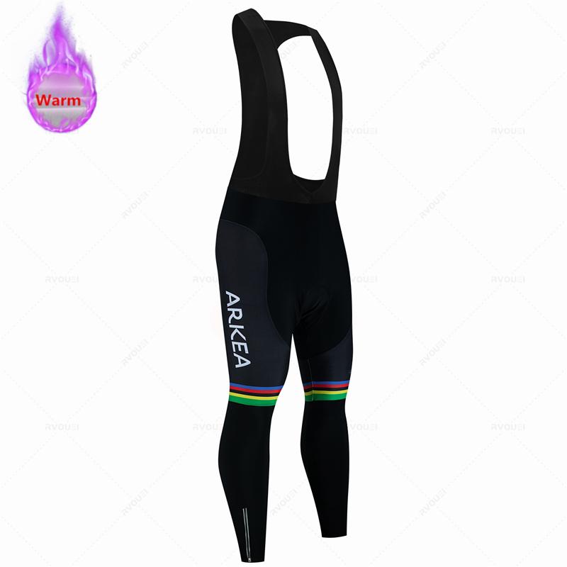 

Arkea-Thermal Fleece Bicycle Clothing, Outdoor Bike Clothes, MTB Ropa Ciclismo, Bib Pants Set, Winter 2026 Winter Fleece Warm Cycling Suit Set 5XL