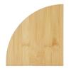 Coffee Filter Holder Fan Shaped Filter Paper Storage Stand Slide Open Design for Kitchen Counter Coffee Bar