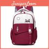 Cute Animal Design School Backpack With Lightweight Nylon Material For Middle School Students