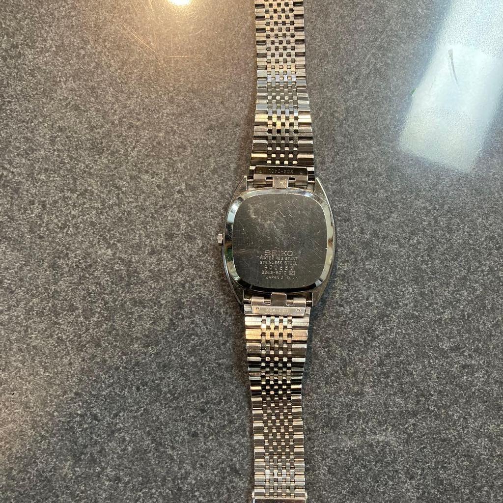 Used Super Rare SEIKO X Canon Double Name Road Quartz STAR MASTER