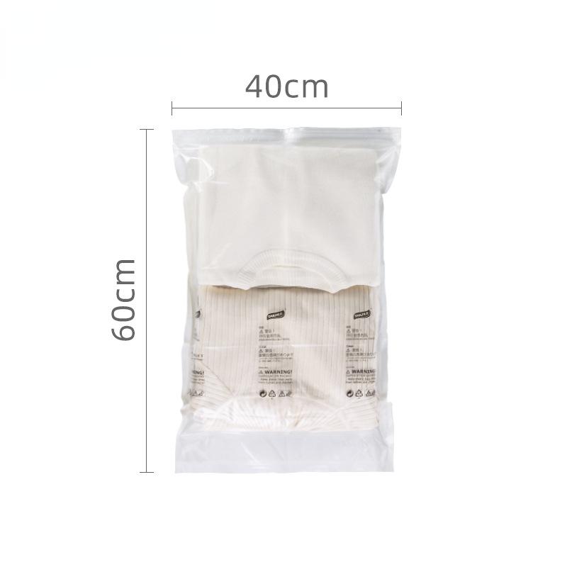 No Need Pump Vacuum Bags Large Plastic Storage Bags for Storing Clothes Blankets Compression Empty Bag Covers Travel Accessories