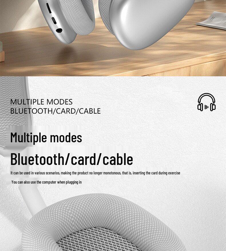 P9 Pro Max Bluetooth-Headset: Over-Ear, Lange Akkulaufzeit, Kabellose Verbindung, Bestseller.
