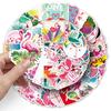 50 Flamingo Doodle Osobowość Kreskówka Słodkie Zwierzęta Dzieci DIY Walizka Telefon Komórkowy Kubek na Wodę Naklejki Samochodowe