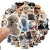 10 30 50 100 Stück Niedliche Tier Hunde Katzen Meme Aufkleber Lustige Decals DIY Handy Scrapbook Laptop Wasserdicht Kawaii Kinder Aufkleber Spielzeug