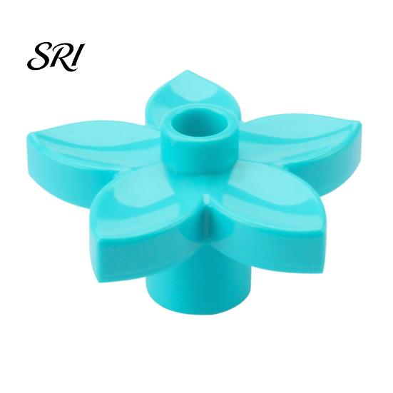 Mini Building Block Toy Tree Cactus Leaf Flower Bush Greenery Plants Construction Brick Replacement Compatible with Classic Blocks Builders