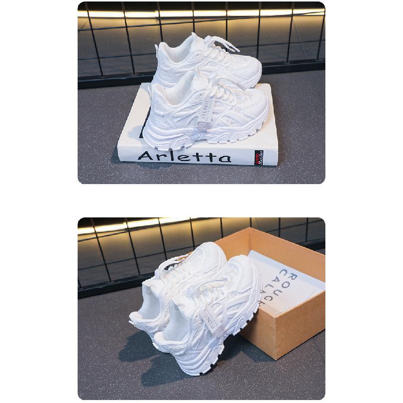 Girls' Lightweight Dad Shoes Spring and Autumn New Fashion Soft Sole White Shoes Boys' Casual Sports Shoes Summer