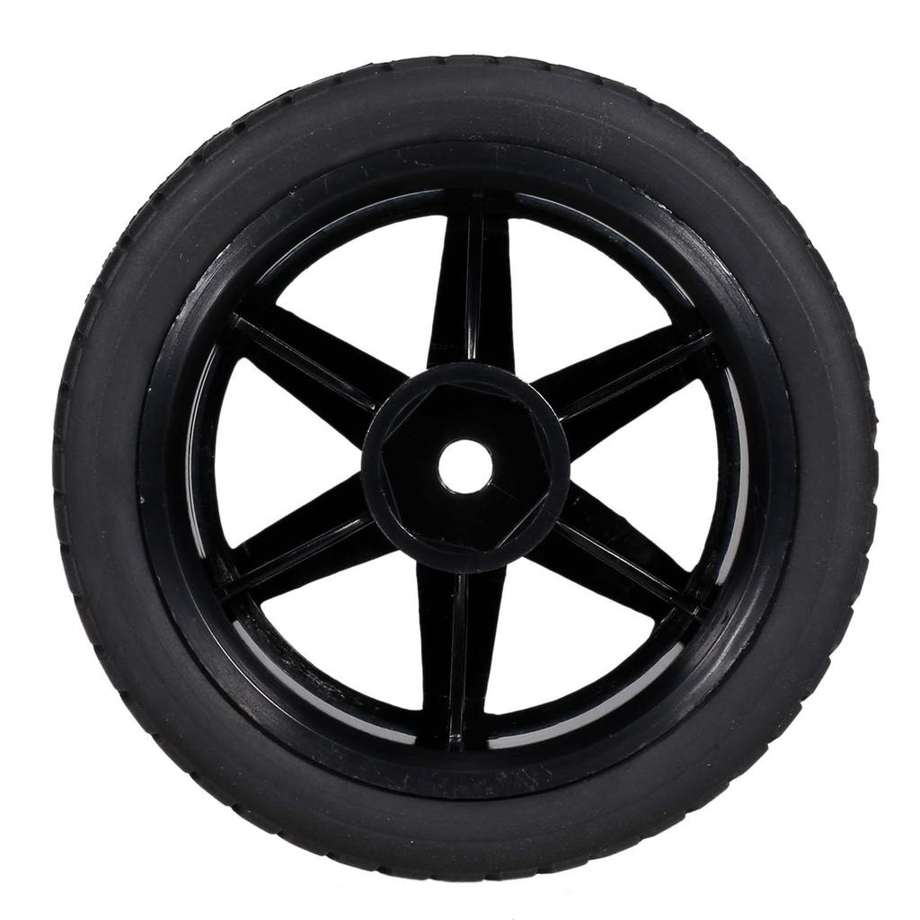 4PCS 1Celsius10 Rubber Tires for RC Racing Car, Rubber and Foam, Compatible with   HPI, Diameter 65mm for RC Cars