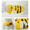 Breathable Dog Swimming Clothes Little Bee Pet Life Vest Harness Summer Swimwear Clothes  Summer