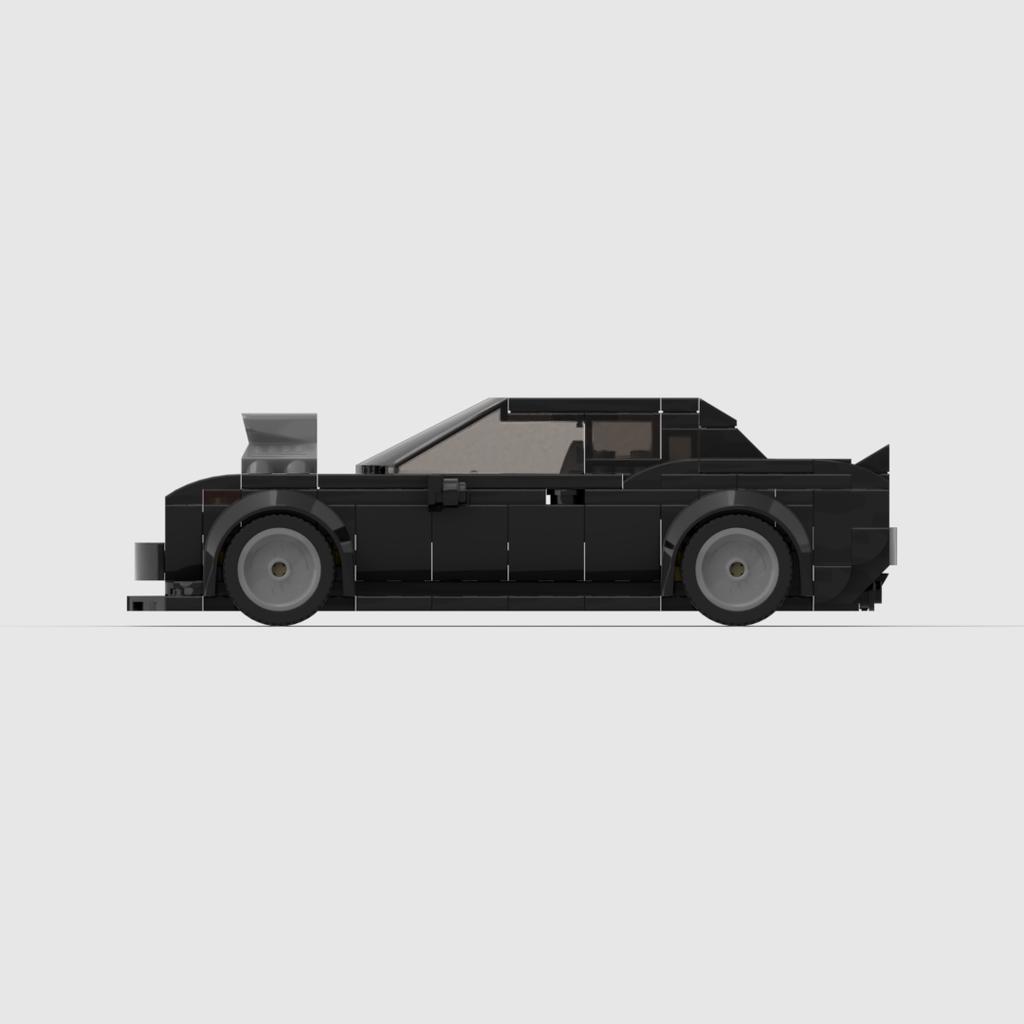 MOC Dodge challenger Charger Dom racing Racer Building Blocks Brick Creative Garage Toys for Boys Gifts