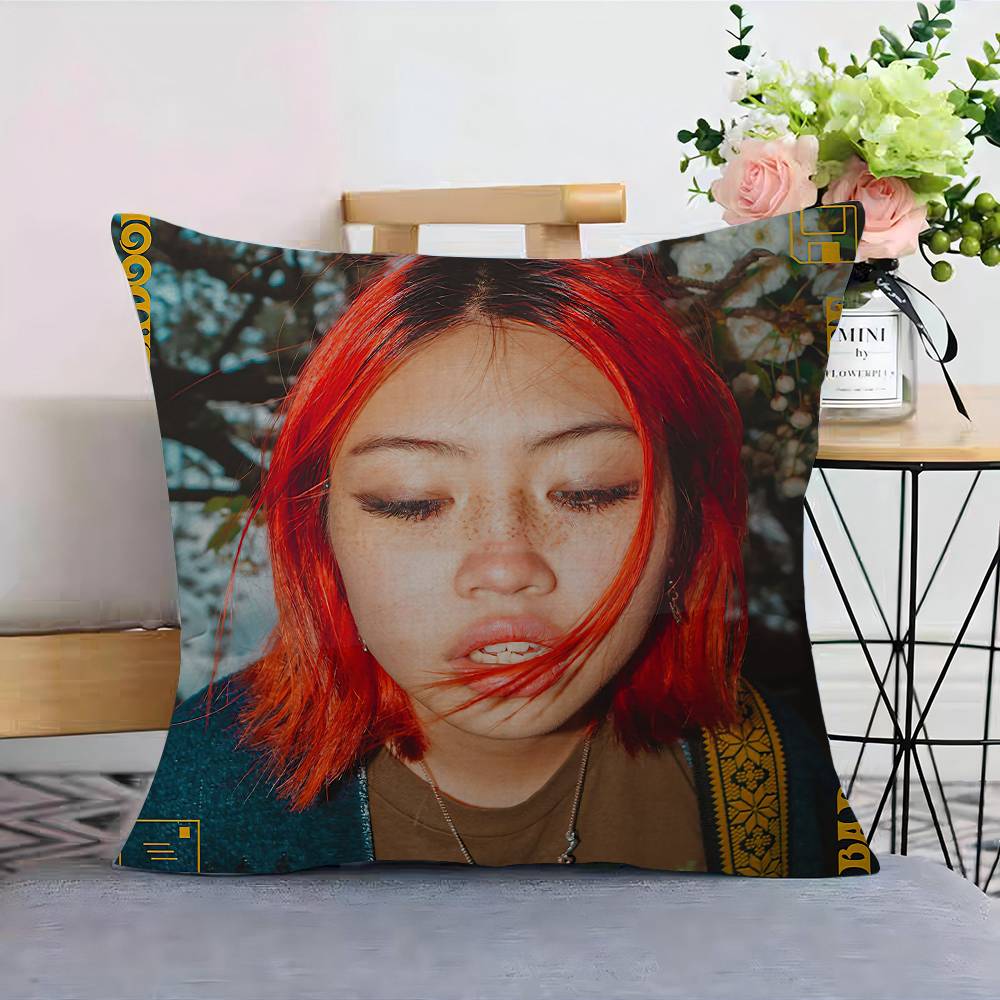 Singer BBeabadoobee Cushion Cover Pillow Cover Decor Pillowcase Printed Cushion Case For Couch