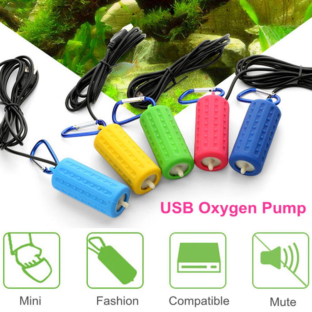 Efficient Aerator Mini Aquatic Animals Supplies USB Aquarium Oxygen Pump Air Pump Fish Tank