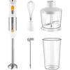 Mixeur plongeant 5 en 1 - SENCOR - SHB 6301WH - 1200 W - Blanc - Accessoires inclus