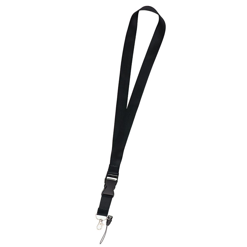 Adjustable Keychain Lanyard Strap Nylon Badge Holder Card Holder Lanyard Phone Lanyard Strap For Office And School Use