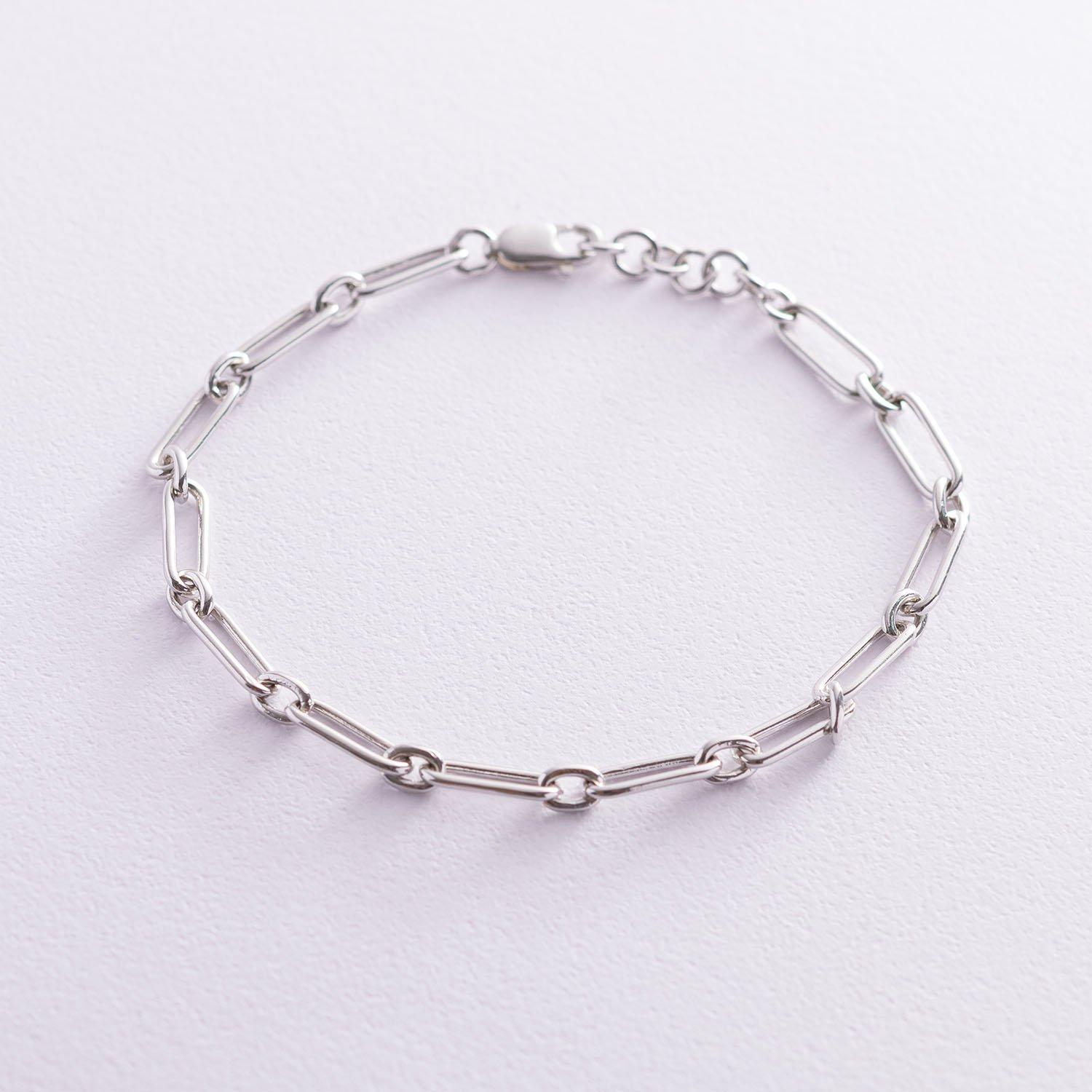 

Срібний браслет Ланцюжок Oniks 18 срібний