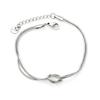 Stylish Metal Chain Paperclip Bracelet for Women High-End Fashion Jewelry Unique Design
