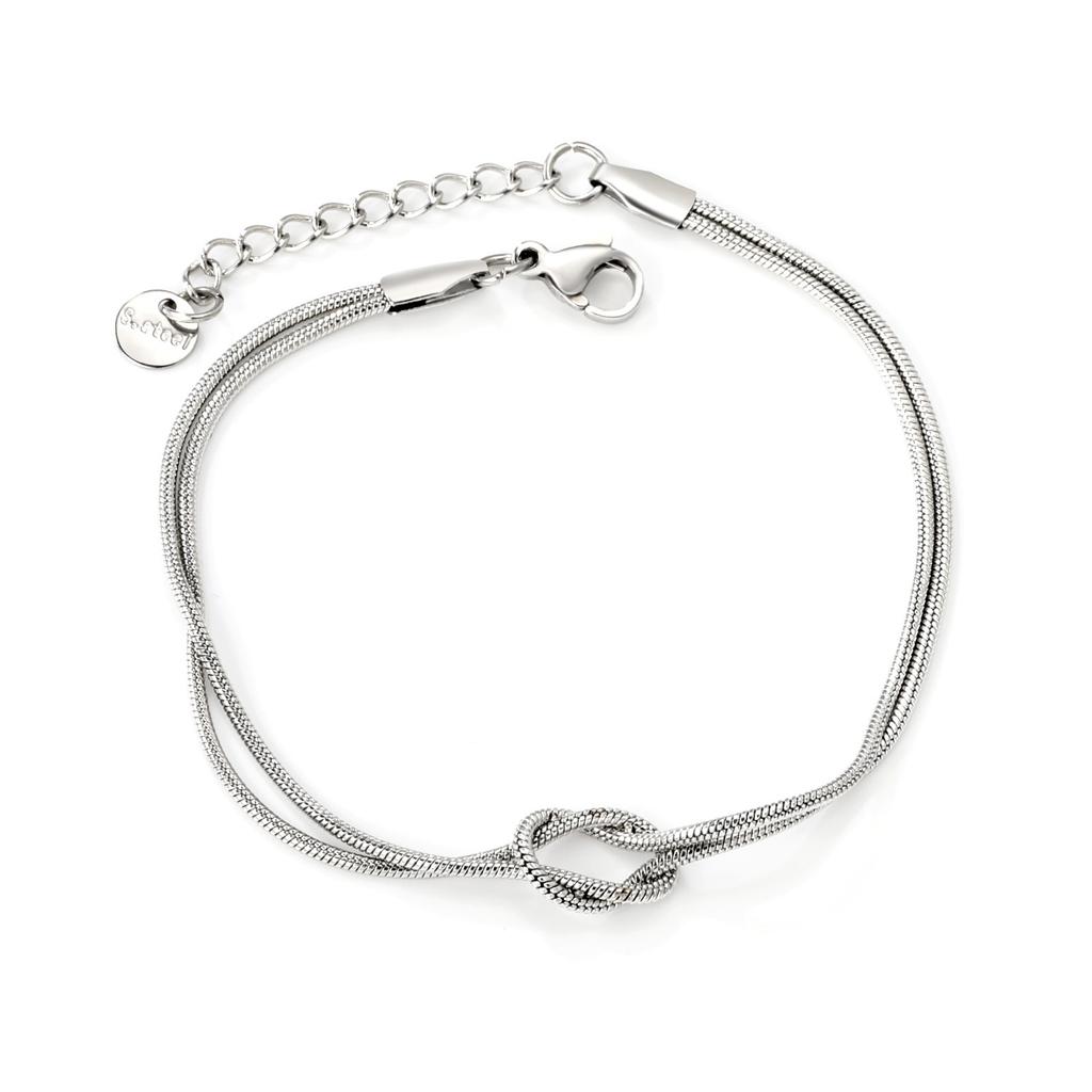 Stylish Metal Chain Paperclip Bracelet for Women High-End Fashion Jewelry Unique Design