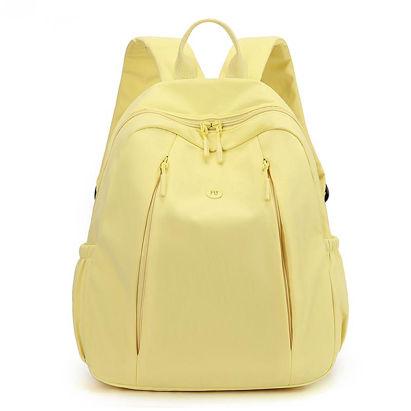 Dámský batoh jednobarevný studentský školní batoh