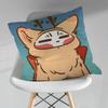 Furry Fabulous Beasts Throw Pillow Case Living Room Sofa Cushion Cover For Home Bedroom Decoration Protector