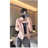 Lulu Double-Sided Thick Ollie Velvet American Style Hooded High Collar Women's Sports Jacket - Autumn/Winter 2024.
