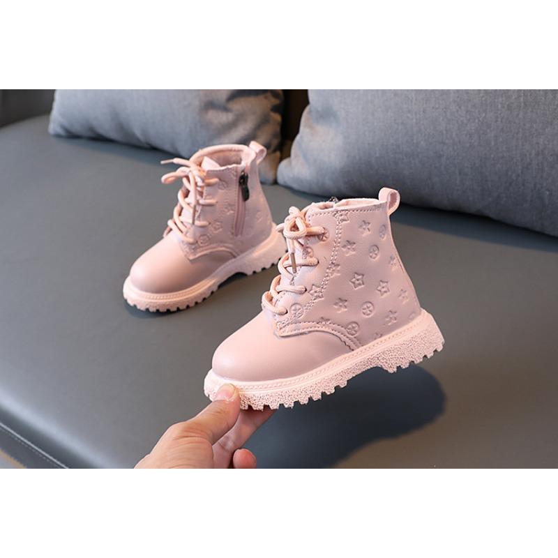 Fashion Retro Winter High-top Children's Short Boots