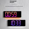 6658RGB 16 Inch RGB Color Changing Wall Clock Living Room Large Screen Digital Electronic Clock