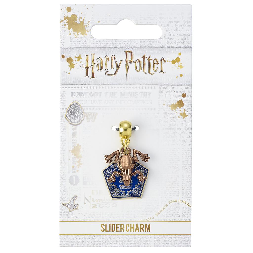 Harry Potter Chocolate Frog Slider Charm Gold
