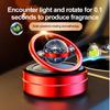 Car Air Freshener Interstellar Solar Ring Rotary Aromatherapy Ornaments Dashboard Perfume Diffuser Auto Accessories Interior Car Decor