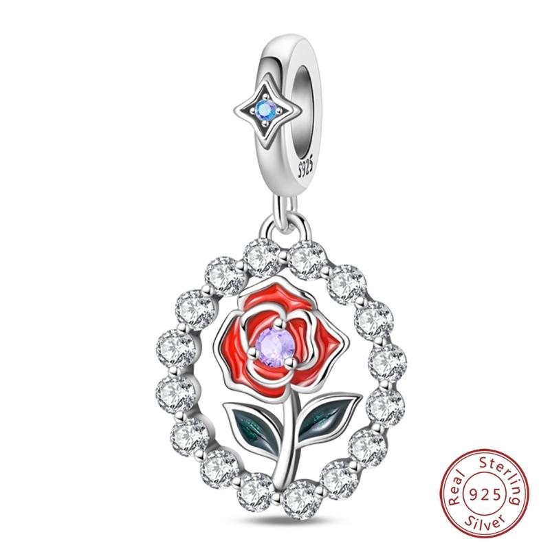 Sweet Copper Girl Rose Dress Ballet Russian Nesting Doll Charm Bead Charms Bead Charms Pendants Compatible With 3mm Bracelets Do It Yourself Fine Jewe