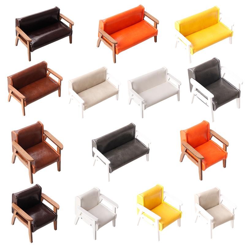 1:12 Миниатюрный диван для кукольного домика — фото 11